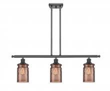 Innovations Lighting 516-3I-BK-G352-TOF - Candor 3 Light Island Light