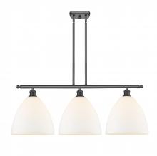 Innovations Lighting 516-3I-BK-GBD-121 - Bristol - 3 Light - 39 inch - Matte Black - Cord hung - Island Light