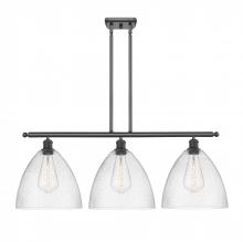 Innovations Lighting 516-3I-BK-GBD-124 - Bristol - 3 Light - 39 inch - Matte Black - Cord hung - Island Light