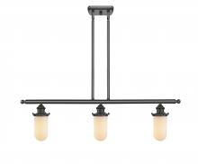 Innovations Lighting 516-3I-OB-232-W - Kingsbury - 3 Light - 36 inch - Oil Rubbed Bronze - Cord hung - Island Light