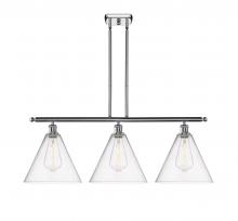 Innovations Lighting 516-3I-PC-GBC-124 - Berkshire - 3 Light - 39 inch - Polished Chrome - Cord hung - Island Light