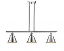 Innovations Lighting 516-3I-PC-M8-LED - Smithfield - 3 Light - 36 inch - Polished Chrome - Cord hung - Island Light