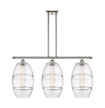 Innovations Lighting 516-3I-PN-G557-10CL - Vaz - 3 Light - 37 inch - Polished Nickel - Cord hung - Island Light