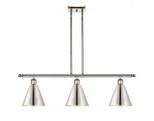 Innovations Lighting 516-3I-PN-MBC-8-PN - Berkshire - 3 Light - 36 inch - Polished Nickel - Cord hung - Island Light