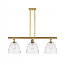 Innovations Lighting 516-3I-SG-GBD-94 - Bristol - 3 Light - 36 inch - Satin Gold - Cord hung - Island Light