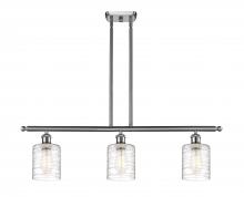 Innovations Lighting 516-3I-SN-G1113 - Cobbleskill - 3 Light - 36 inch - Brushed Satin Nickel - Cord hung - Island Light