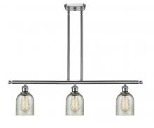 Innovations Lighting 516-3I-SN-G259 - Caledonia - 3 Light - 36 inch - Brushed Satin Nickel - Cord hung - Island Light