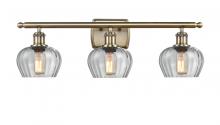 Innovations Lighting 516-3W-AB-G92 - Fenton - 3 Light - 27 inch - Antique Brass - Bath Vanity Light