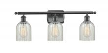 Innovations Lighting 516-3W-BK-G2511 - Caledonia - 3 Light - 25 inch - Matte Black - Bath Vanity Light