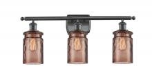 Innovations Lighting 516-3W-BK-G352-TOF - Candor 3 Light Bath Vanity Light