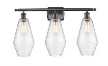 Innovations Lighting 516-3W-BK-G654-7 - Cindyrella - 3 Light - 27 inch - Matte Black - Bath Vanity Light