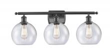 Innovations Lighting 516-3W-OB-G124-8 - Athens - 3 Light - 28 inch - Oil Rubbed Bronze - Bath Vanity Light