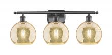Innovations Lighting 516-3W-OB-G128-8 - Athens - 3 Light - 28 inch - Oil Rubbed Bronze - Bath Vanity Light