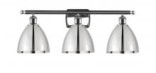 Innovations Lighting 516-3W-PC-MBD-75-PC - Bristol - 3 Light - 28 inch - Polished Chrome - Bath Vanity Light