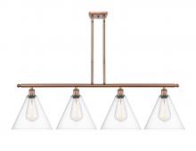 Innovations Lighting 516-4I-AC-GBC-122 - Berkshire - 4 Light - 50 inch - Antique Copper - Cord hung - Island Light