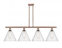 Innovations Lighting 516-4I-AC-GBC-124 - Berkshire - 4 Light - 50 inch - Antique Copper - Cord hung - Island Light