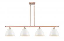  516-4I-AC-M14-W - Adirondack - 4 Light - 48 inch - Antique Copper - Cord hung - Island Light