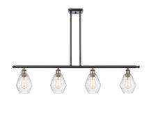 Innovations Lighting 516-4I-BAB-G654-6 - Cindyrella - 4 Light - 48 inch - Black Antique Brass - Cord hung - Island Light