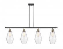 Innovations Lighting 516-4I-BAB-G654-7 - Cindyrella - 4 Light - 48 inch - Black Antique Brass - Cord hung - Island Light