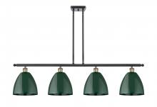 Innovations Lighting 516-4I-BAB-MBD-9-GR - Plymouth - 4 Light - 48 inch - Black Antique Brass - Cord hung - Island Light