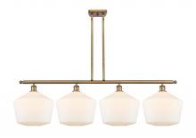 Innovations Lighting 516-4I-BB-G651-12 - Cindyrella - 4 Light - 50 inch - Brushed Brass - Cord hung - Island Light