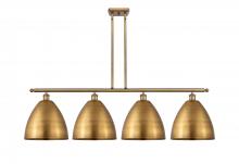 Innovations Lighting 516-4I-BB-MBD-12-BB - Bristol - 4 Light - 50 inch - Brushed Brass - Cord hung - Island Light