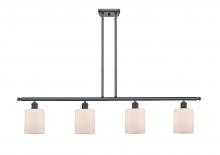 Innovations Lighting 516-4I-BK-G111 - Cobbleskill - 4 Light - 48 inch - Matte Black - Cord hung - Island Light