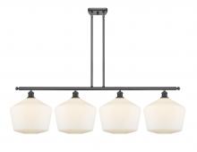 Innovations Lighting 516-4I-BK-G651-12 - Cindyrella - 4 Light - 50 inch - Matte Black - Cord hung - Island Light