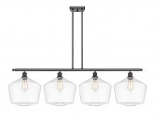 Innovations Lighting 516-4I-BK-G652-12 - Cindyrella - 4 Light - 50 inch - Matte Black - Cord hung - Island Light