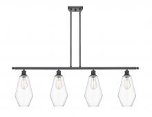 Innovations Lighting 516-4I-BK-G652-7 - Cindyrella - 4 Light - 48 inch - Matte Black - Cord hung - Island Light