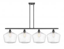 Innovations Lighting 516-4I-BK-G654-12 - Cindyrella - 4 Light - 50 inch - Matte Black - Cord hung - Island Light