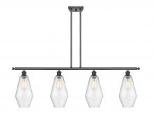 Innovations Lighting 516-4I-BK-G654-7 - Cindyrella - 4 Light - 48 inch - Matte Black - Cord hung - Island Light