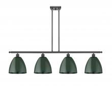 Innovations Lighting 516-4I-BK-MBD-9-GR - Plymouth - 4 Light - 48 inch - Matte Black - Cord hung - Island Light