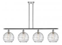 Innovations Lighting 516-4I-PC-G1213-10 - Athens Deco Swirl - 4 Light - 48 inch - Polished Chrome - Cord hung - Island Light