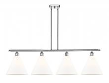 Innovations Lighting 516-4I-PC-GBC-121 - Berkshire - 4 Light - 50 inch - Polished Chrome - Cord hung - Island Light