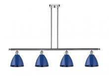 Innovations Lighting 516-4I-PC-MBD-75-BL - Plymouth - 4 Light - 48 inch - Polished Chrome - Cord hung - Island Light