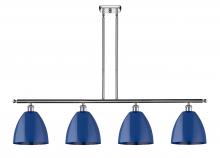 Innovations Lighting 516-4I-PC-MBD-9-BL - Plymouth - 4 Light - 48 inch - Polished Chrome - Cord hung - Island Light