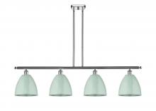 Innovations Lighting 516-4I-PC-MBD-9-SF - Plymouth - 4 Light - 48 inch - Polished Chrome - Cord hung - Island Light