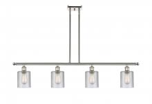 Innovations Lighting 516-4I-PN-G112 - Cobbleskill - 4 Light - 48 inch - Polished Nickel - Cord hung - Island Light