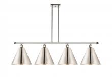 Innovations Lighting 516-4I-PN-MBC-12-PN - Berkshire - 4 Light - 50 inch - Polished Nickel - Cord hung - Island Light