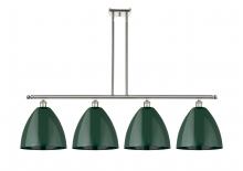 Innovations Lighting 516-4I-PN-MBD-12-GR - Plymouth - 4 Light - 50 inch - Polished Nickel - Cord hung - Island Light