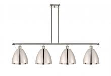 Innovations Lighting 516-4I-PN-MBD-9-PN - Bristol - 4 Light - 48 inch - Polished Nickel - Cord hung - Island Light