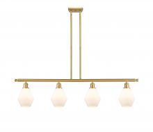 Innovations Lighting 516-4I-SG-G651-6 - Cindyrella - 4 Light - 48 inch - Satin Gold - Cord hung - Island Light