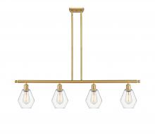 Innovations Lighting 516-4I-SG-G652-6 - Cindyrella - 4 Light - 48 inch - Satin Gold - Cord hung - Island Light