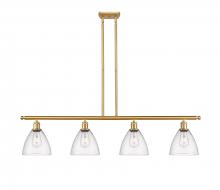 Innovations Lighting 516-4I-SG-GBD-754 - Bristol - 4 Light - 48 inch - Satin Gold - Cord hung - Island Light