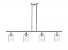 Innovations Lighting 516-4I-SN-G1113 - Cobbleskill - 4 Light - 48 inch - Brushed Satin Nickel - Cord hung - Island Light