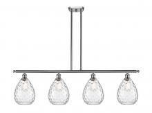 Innovations Lighting 516-4I-SN-G372 - Waverly - 4 Light - 48 inch - Brushed Satin Nickel - Cord hung - Island Light