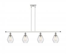 Innovations Lighting 516-4I-WPC-G654-6 - Cindyrella - 4 Light - 48 inch - White Polished Chrome - Cord hung - Island Light