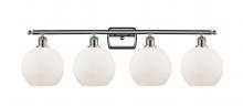 Innovations Lighting 516-4W-PC-G121-8 - Athens - 4 Light - 38 inch - Polished Chrome - Bath Vanity Light