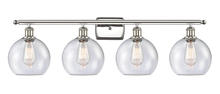 Innovations Lighting 516-4W-PN-G124-8 - Athens - 4 Light - 38 inch - Polished Nickel - Bath Vanity Light